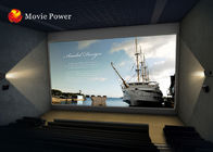 الإلكترونية 3 DOF نظام مسرح 4D السينما شعبية مع 360 الشاشة الكبيرة