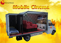 ديناميكي Kino 5d Truck Mobile Cinema Cinema Theatre 7d الهولوغرام العارض كرسي الحركة مقعد