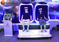 9D الواقع الافتراضي محاكي الكهربائية 360 درجة اقتراح VR البيض شكل كرسي محاكي