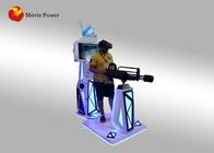 بارد فيلم الطاقة 9D VR اطلاق النار محاكي الألياف الزجاجية مع المعادن Meterial