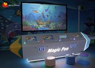 ألعاب الإسقاط التفاعلية للجدار AR تلوين أشجار الأسماك ديناصور للأطفال