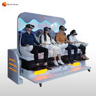 منتج جديد داخلي غامر Vr Game 4 Seaters الواقع الافتراضي 9d Cinema Simulator