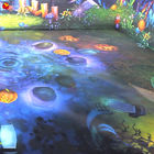 ملعب داخلي متعدد اللاعبين للأطفال AR 3D التفاعلية لعبة الإسقاط الأرضية