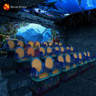 مسرح سينمائي تفاعلي احترافي غامر مخصص 4D 5D 2-6 مقاعد