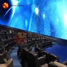 200 مقعد من الألياف الزجاجية 5D Motion Theatre Seat Theme Park Dome Cinema