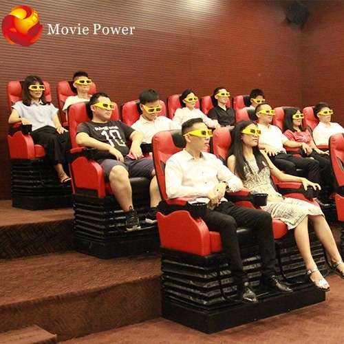 الترفيه 9D Simulator 4D Cinema System Motion Chair VR Equipment Movie Theater