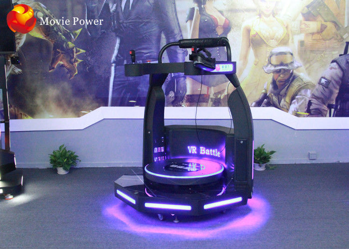 يقف Vr ألعاب 9d محاكاة Vr معركة 360 درجة دوران لمركز الألعاب