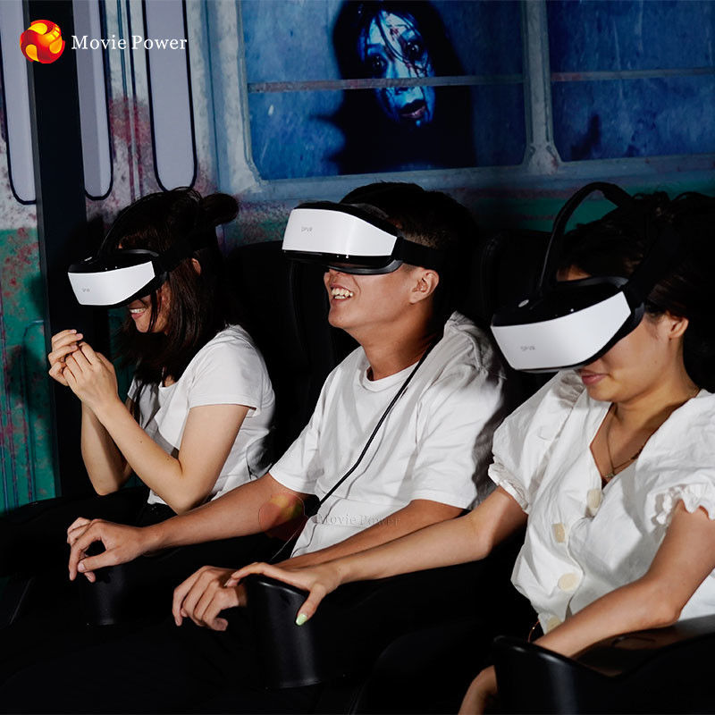 Kids Park Game Room Equipment VR Dynamic racing simulator seat