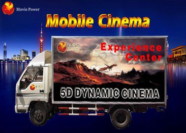 بسيطة فقاعة الديناميكية الإضاءة ويند موبايل 5D السينما شاحنة 2.25KW 220V