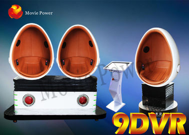 منصة كهربائية 9D VR سينما 3 Dof تريبل الحركة المقاعد 9D محاكي