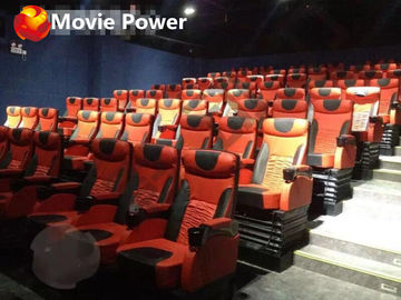 غرفة فاخرة مسرح الألياف الزجاجية كراسي كبيرة 3D 4D 5D 9D مشروع سينما فيلم