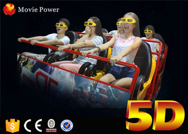موضوع بارك 5D السينما معدات 4D الحركة سينما مقعد 5D العارض سينما الكهربائية 5D رئيس الحركة