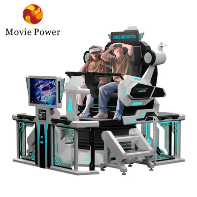 4d 8d 9d الواقع الافتراضي محاكي Vr آلة لعبة Roller Coaster Vr Chair 2 Seater