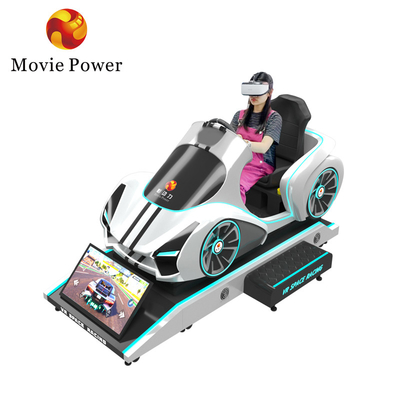 9d الواقع الافتراضي لتعليم قيادة السيارات محاكي قمرة القيادة مع آلة لعبة Motion Platform Vr Racing