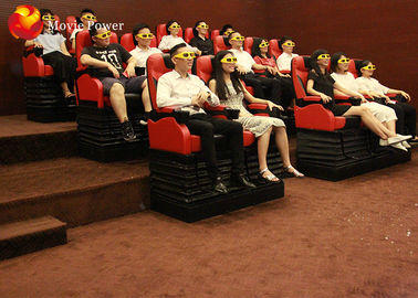 4D Movie Thrill Throw Rides مواضيع مثيرة حركة المقاعد في سوق دبي