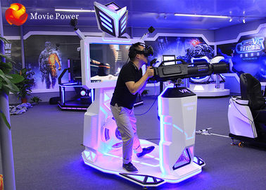 9D VR الوقوف جاتلينج ووكر الفضاء بارك HTC Vive لعبة معركة الرماية