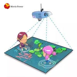نظام الإسقاط التفاعلي لأرضية الواقع الافتراضي للأطفال