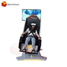 Roller Coaster 360 Flight Simulator / 9d Vr Motion Simulator كرسي مواد الألياف الزجاجية
