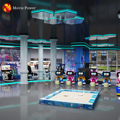 الألعاب الداخلية Simulator Zone Interactive 9d Virtual Reality Game Machine