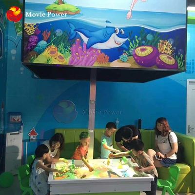 الألعاب الداخلية النظام التفاعلي للأطفال AR التفاعلية الإسقاط Sand Box