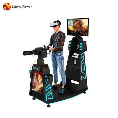 360 درجة الوقوف حتى التفاعلية 9D Vr Arcade لعبة Shooting Machine Simulator