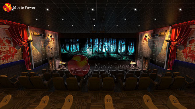 أفلام الرعب 3 Dof 4d 5d نظام مسرح السينما 0