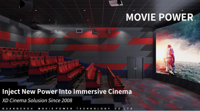 مشروع سينما باور سينما 280 مقعدا Ocean Park 4D Cinema Cinema Cinema Equipment 0