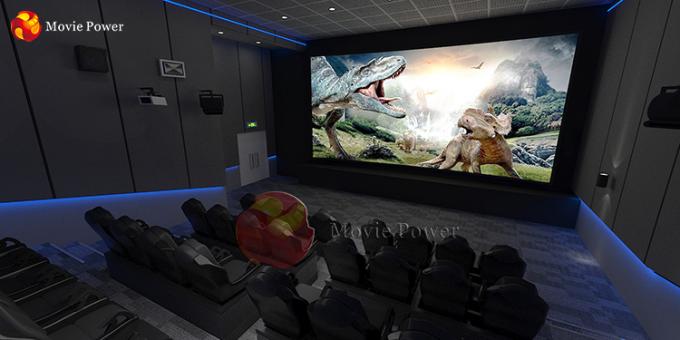 فيلم قوة الترفيه تجربة كرسي ديناميكي 220 فولت 5D معدات السينما في دبي 0