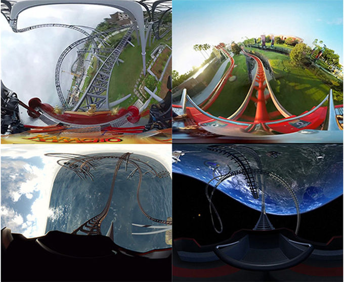 Dynamic Theme Park VR Flight Simulator VR لعبة آلة لعبة الواقع الافتراضي في الأماكن المغلقة 0