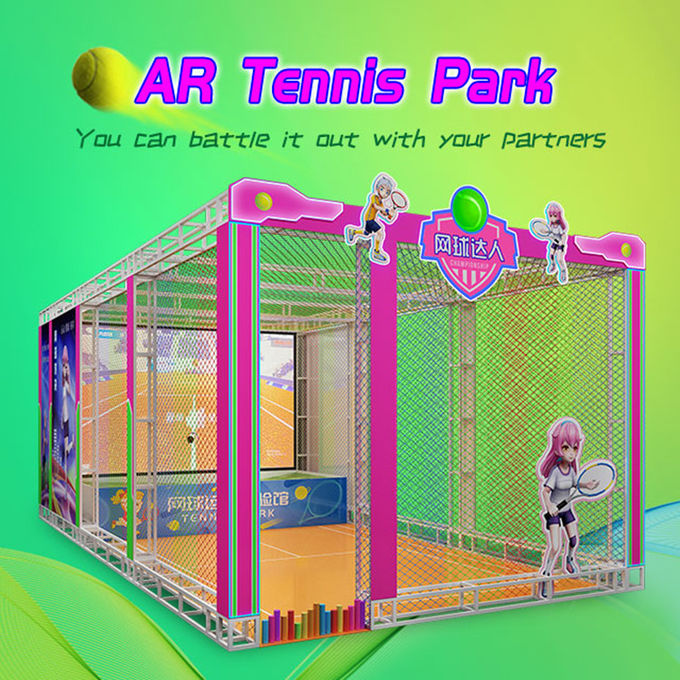 التفاعلية اللياقة البدنية 9d الواقع الافتراضي معدات التنس لعبة رياضية الواقع الافتراضي 0