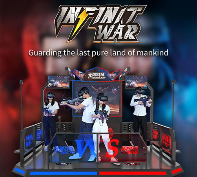 9D Infinite War Shooting الواقع الافتراضي محاكي VR آلة لعبة الطائرات 0