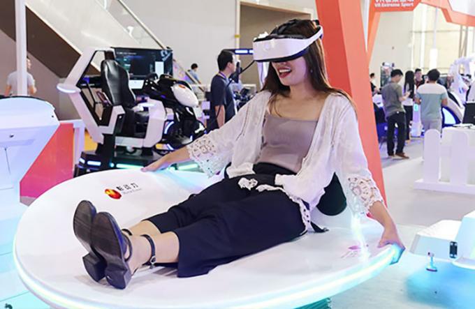 الترفيه Roller Coaster VR Machine 9d معدات ألعاب الواقع الافتراضي 0