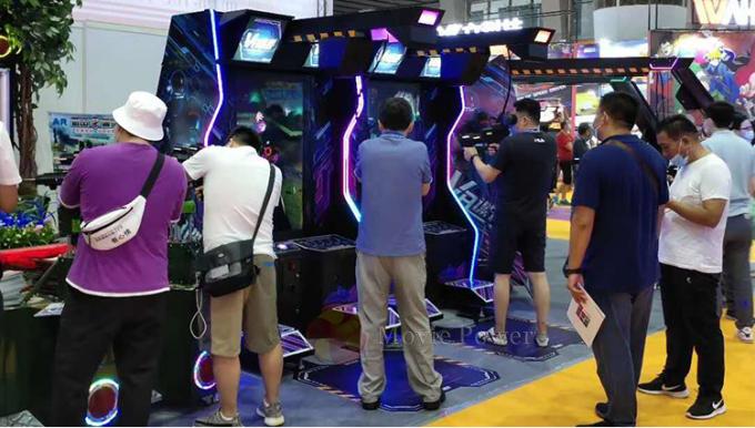 Kids Park Game Room Equipment VR مقعد محاكاة السباق الديناميكي 1