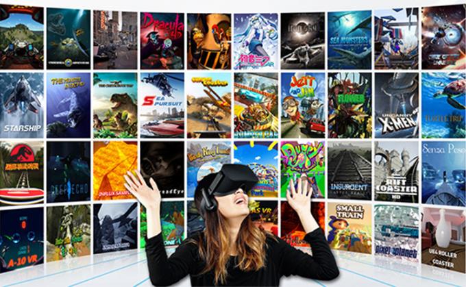مقعدين اختياري الواقع الافتراضي ألعاب VR 9d معدات السينما 1