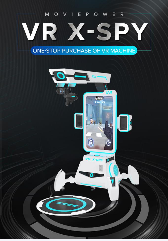 آلة تسلية 9D للواقع الافتراضي محاكي لعبة VR متعددة اللاعبين لمركز التسوق 0