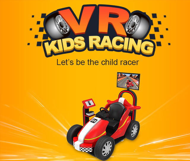 حديقة ألعاب VR Rides 9D Kids Racing Game Simulator عملة معدنية تعمل بالسيارة آلة الرقص 0