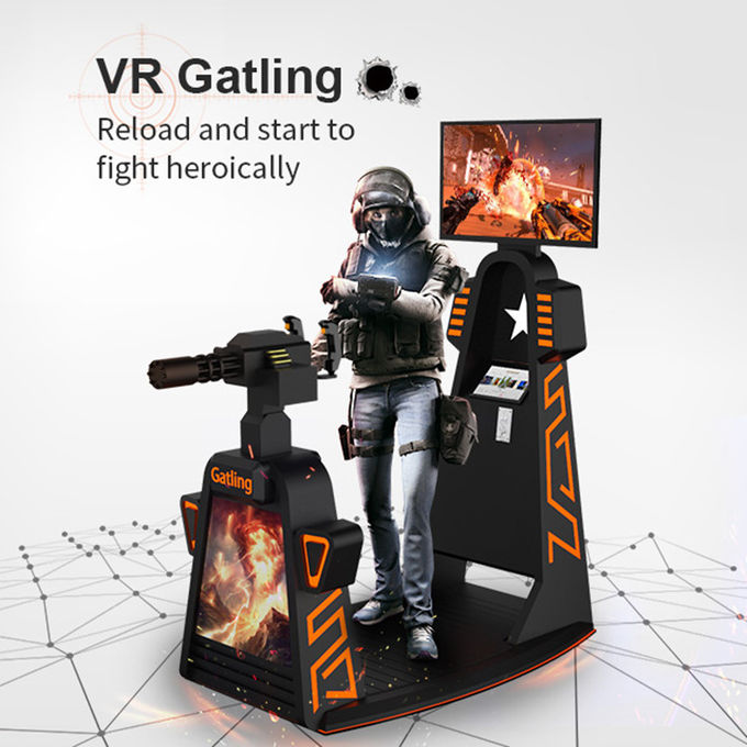 ألعاب الرماية الواقع الافتراضي ألعاب الرماية 9d VR محاكي الرماية زومبي آلة العاب 0