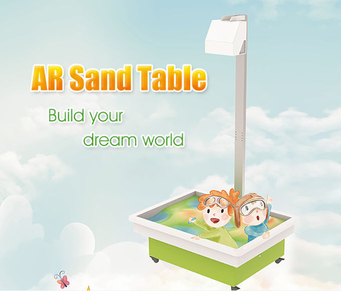 الألعاب الداخلية النظام التفاعلي للأطفال AR التفاعلية الإسقاط Sand Box 0