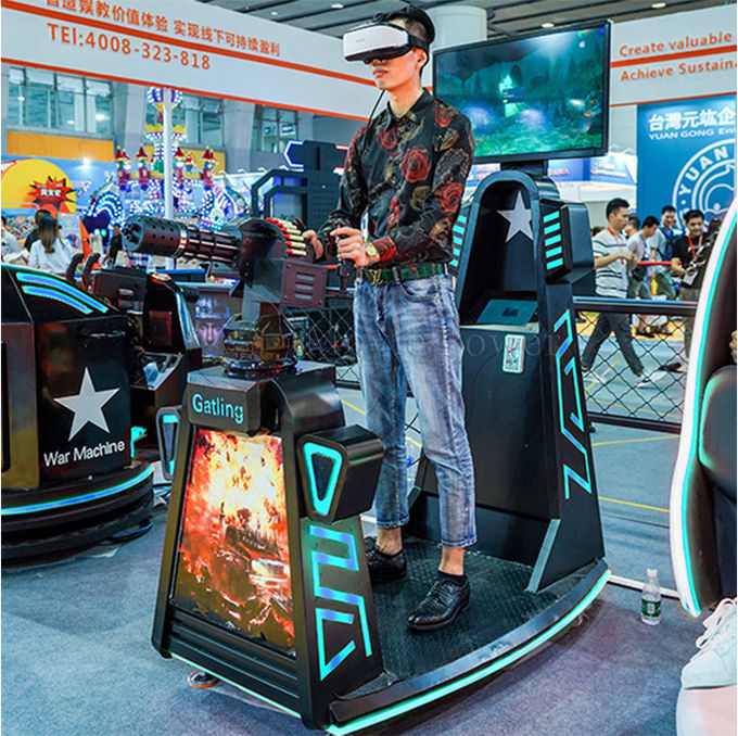 360 درجة الوقوف حتى التفاعلية 9D Vr Arcade لعبة Shooting Machine Simulator 0