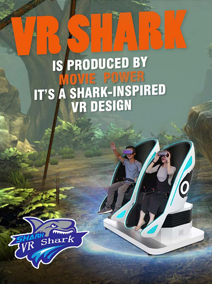 الواقع الافتراضي Amusent Park Product 2 Seats 9d Egg Vr Chair Cinema Simulator 0