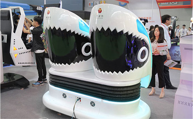 حديقة تسعة أبعاد VR Egg Chair Simulator VR Shark Motion Cinema مقعدين 2