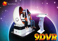لعبة التجارية آلة 9D الواقع الافتراضي VR محاكي مع اثنين من مقعد