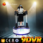 مقطورة كهربائية 9D المحمول VR السينما 9D الوقوف في ركوب الخيل الواقع الافتراضي الطيران سينما ملاهي