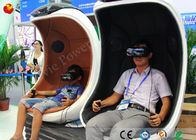 KTV 9d الواقع الافتراضي سينما Amument Park Rides VR Games Egg Two Chairs