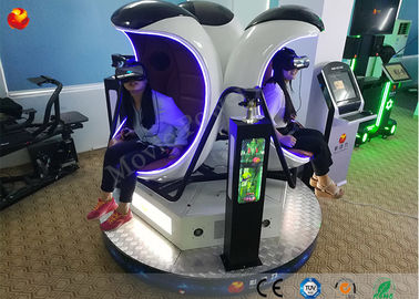 220V الواقع الافتراضي المزدوج 9D VR سينما واحدة / ثلاثية / مزدوجة الركاب CE
