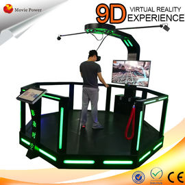 VR بندقية لعبة رماية آلة الواقع الافتراضي محاكي معدات الترفيه المحمولة