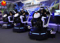 متنزه 9D محاكي الديناميكي سيارة XD VR سباق السيارات لعبة آلة القيادة محاكي