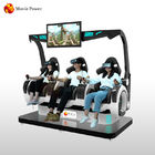 فكرة عمل جديدة تعمل بعملة VR 3 مقاعد 9d محاكي سينما الواقع الافتراضي ديناميكي