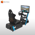 معدات سائق السيارة الصغيرة للألعاب الهيدروليكية VR Racing Simulator 0.5KW