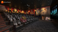 تأثير خاص 5D Cinema 10 Seats Business 4D Theatre System